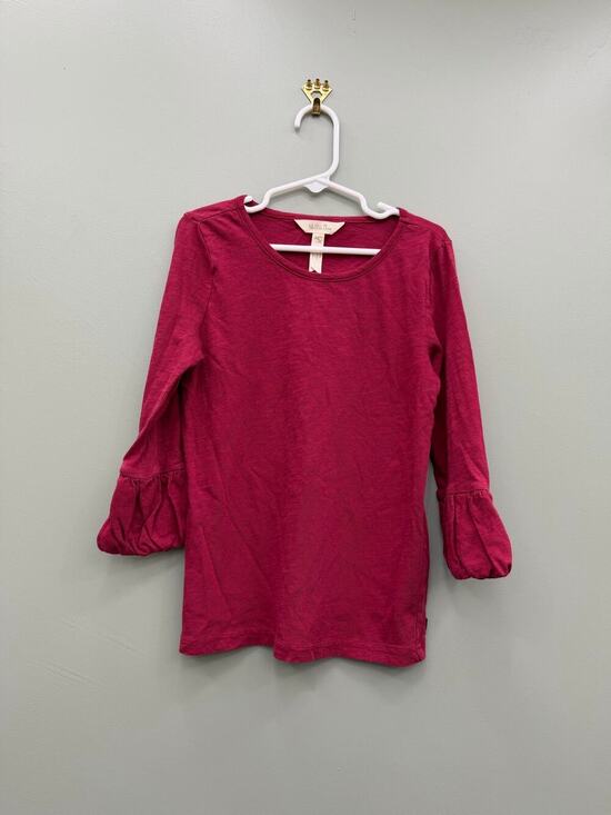 Matilda Jane Other - Matilda Jane Girls Size 8 Bell Sleeve Top Berry Pink Boho Peasant Shirt